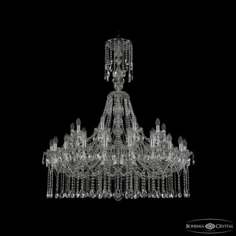 Люстра Bohemia Ivele Crystal  1413/20+10/400/XL-130 Ni