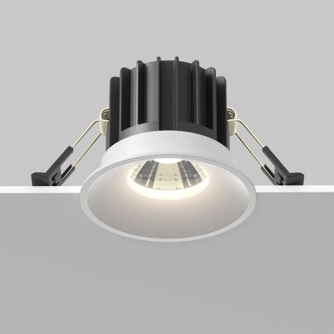 Точечный светильник Maytoni Technical Downlight 2200-4000K Round DL058-12W-DTW-W