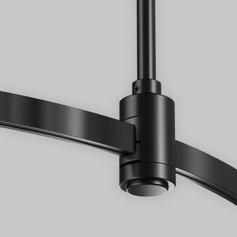 Шинопровод Maytoni Flarity TRX154-R-D800-B, магнитный модульный круглый, черный 800мм 