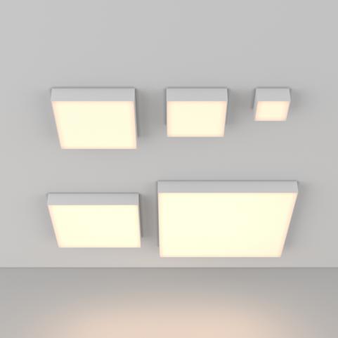 Потолочный светильник Maytoni Technical Ceiling 3000K Zon C032CL-24W3K-SQ-W