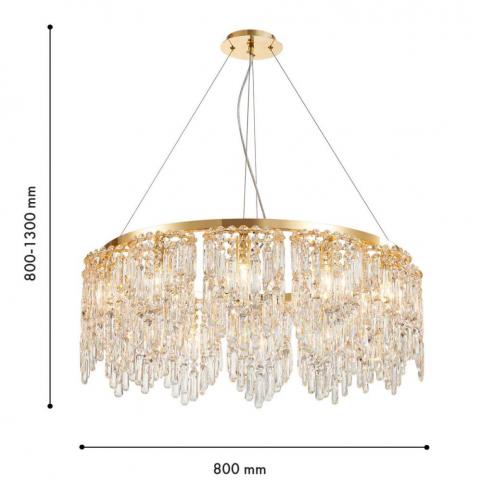 Люстра Favourite Diadem 4724-12P
