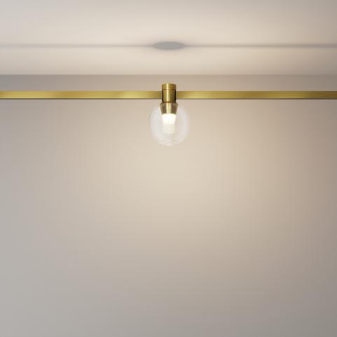 Трековый светильник Maytoni Technical Flarity 3000K Bubble TR148-1-3W3K-BS