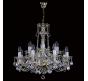 Люстра Art Glass COURTNEY XII. VA-PE NIKEL CE