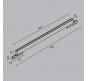 Трековый светильник Maytoni Technical Levity 2700К Basis TR192-1-21W2.7K-B